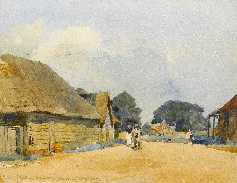 A Farmstead in Normandy