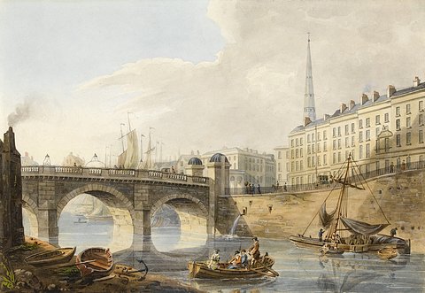 Bristol Bridge and St. Nicholas Church