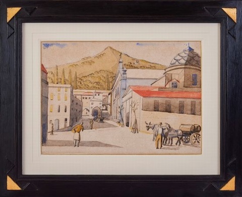 ‘The Piazza San Remo, 1929’